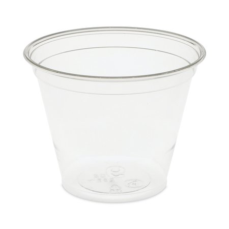 PACTIV EVERGREEN EarthChoice Recycled Clear Plastic Cold Cups, 9 oz, Clear, PK975, 975PK YP9C